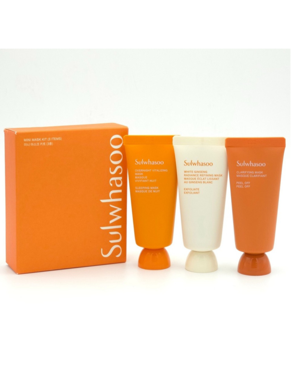 Sulwhasoo Mini Mask Kit 35ml x3ea Refining Clarifying Vitalizing K-Beauty